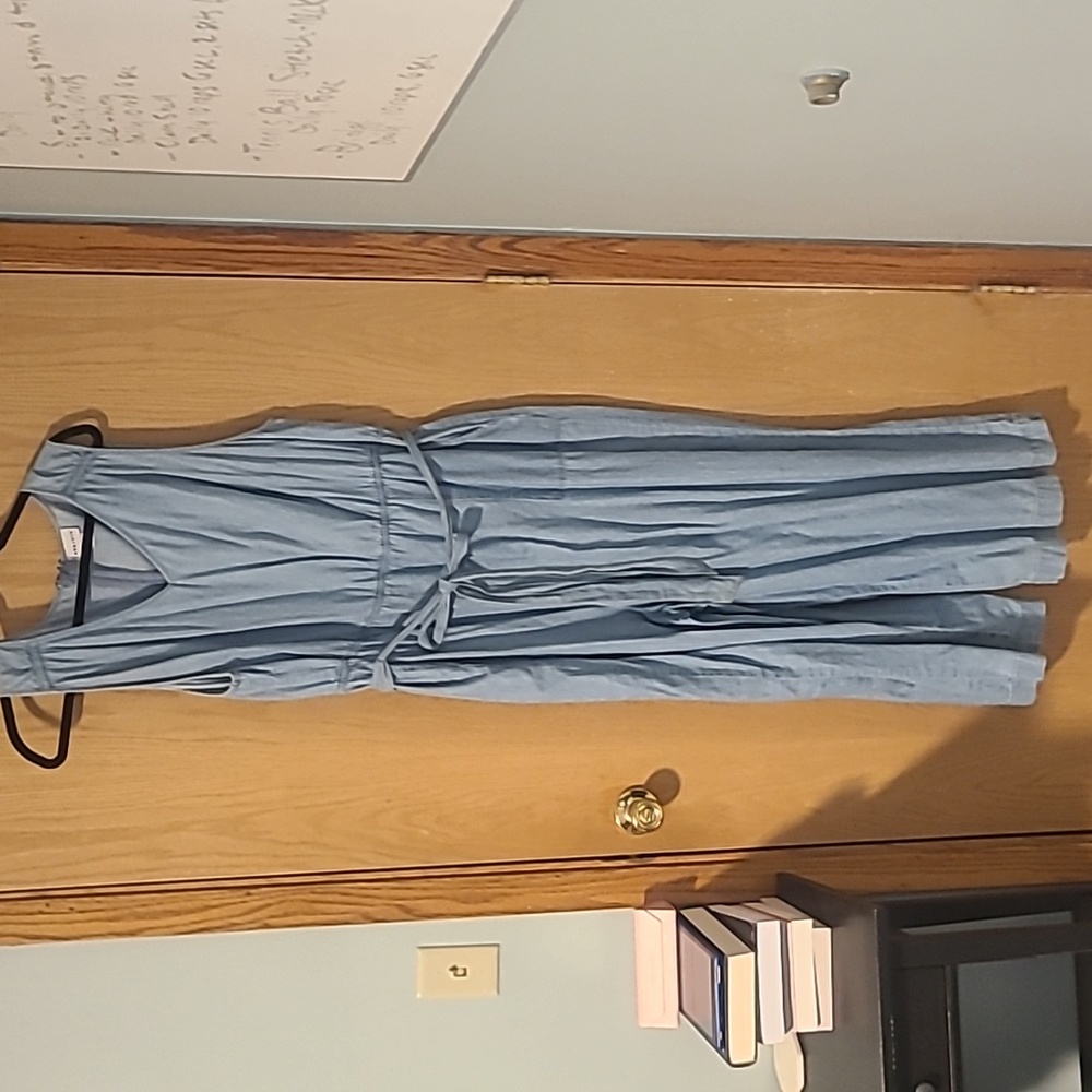 Ava & Viv 2X Chambray Jumpsuit